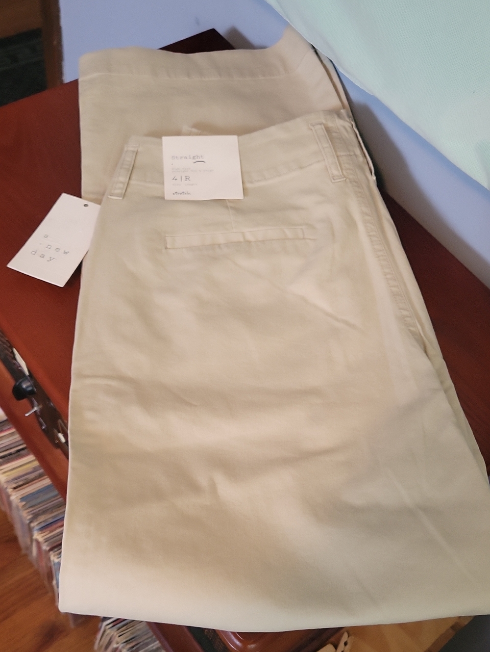 a new day Women's High-Rise Jeans in Light Khaki